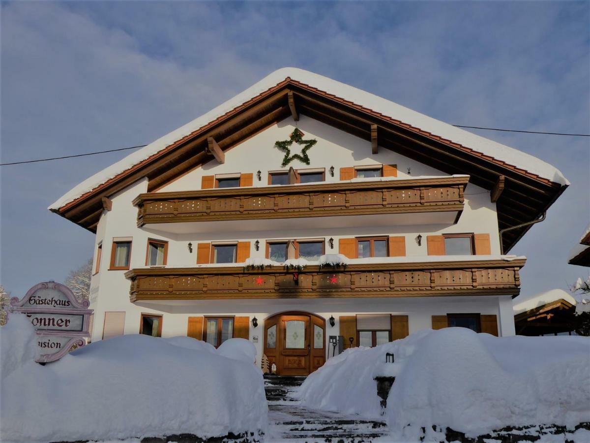 Gaestehaus Sonner Dietmannsried Exterior foto